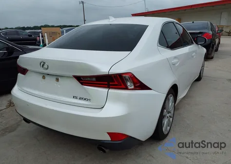 2016 Lexus Is 200T z USA, uszkodzony, nr VIN JTHBA1D2XG5005807